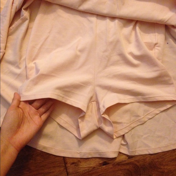 SOLD Express V Neck Fit Flare Skort Skater Dress - Picture 5 of 8